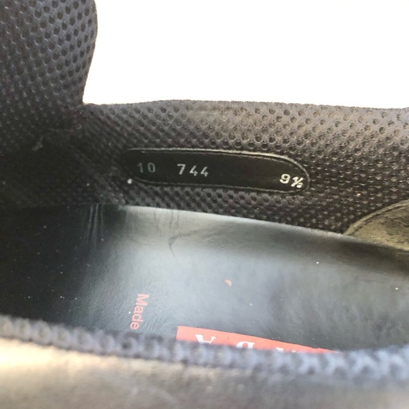 Prada Vibram Loafers men’s size 9 1/2 made in Italy - Picture 5 of 8